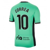 Billiga Atletico Madrid Angel Correa #10 Tredje fotbollskläder 2023-24 Kortärmad